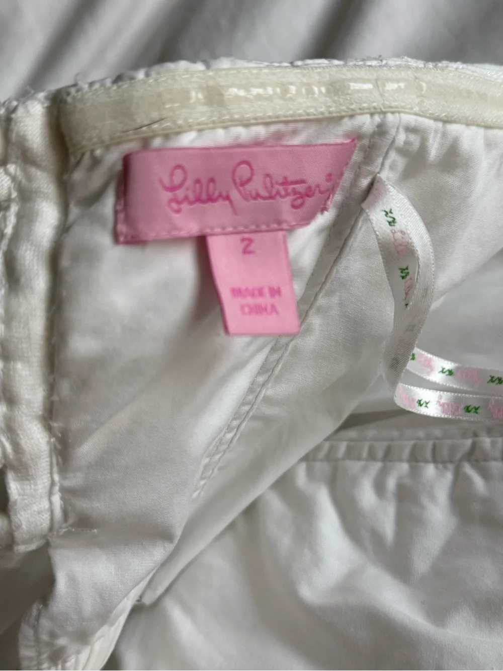 Lilly Pulitzer white eyelet strapless dress - Picture 3 of 13